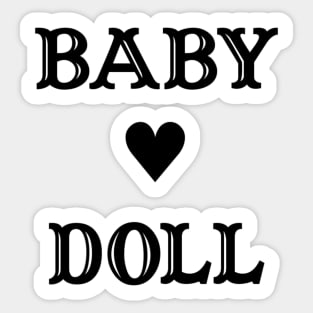 Baby Doll Sticker